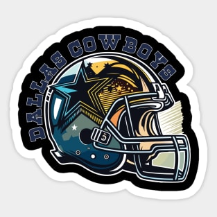 Go Cowboys Sticker